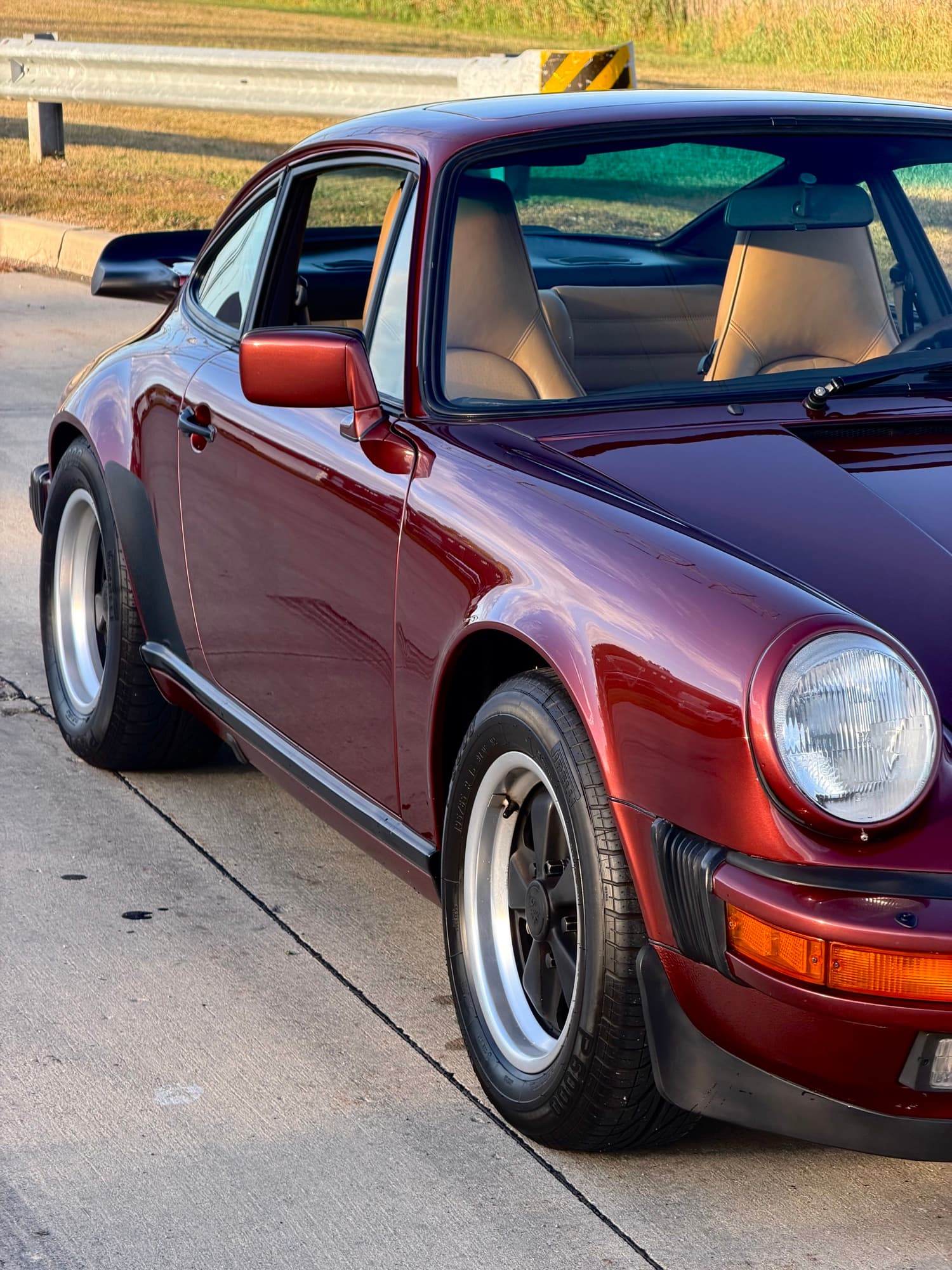 Burgundy classic Porsche 911 — Diamond Detailz customer car